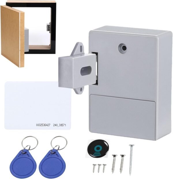 smartlock Meubelslot Inc. 1 pasjes en 2 Tags