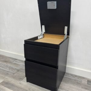 Model Mo: Nachtkastje met verborgen ruimte en smartlock 35x49x40