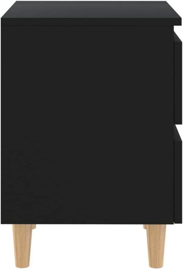MODEL: PARIS Nachtkastje met verborgen ruimte, smartlock, grenen poten 40 x 35 x 50 cm - Afbeelding 4