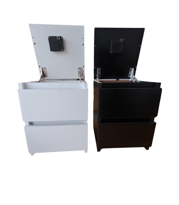 Model : X, Nachtkastje met verborgen ruimte en smartlock 40 x 30 x 30 - Afbeelding 4