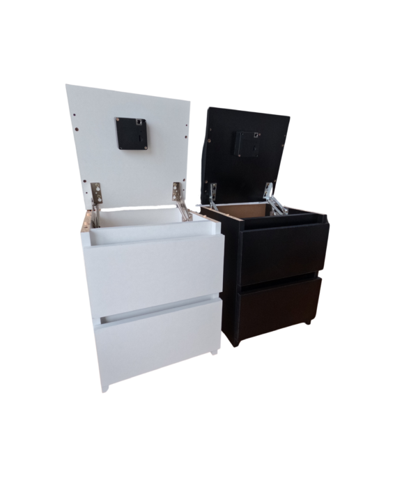 Model : X, Nachtkastje met verborgen ruimte en smartlock 40 x 30 x 30