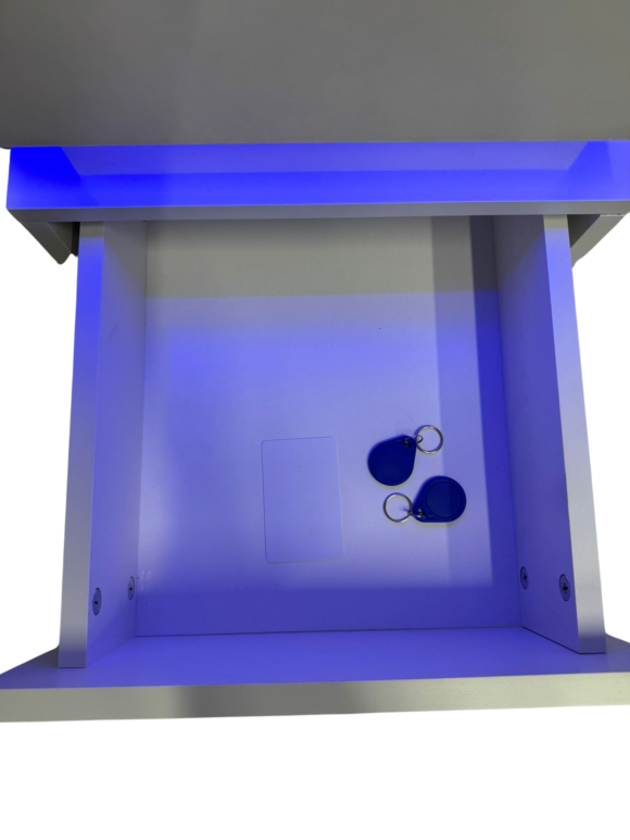 Nachtkastjes LED-verlichting met verborgen ruimte en smartlock / 2 laden (beschikbaar in verschillende kleuren) - Afbeelding 7