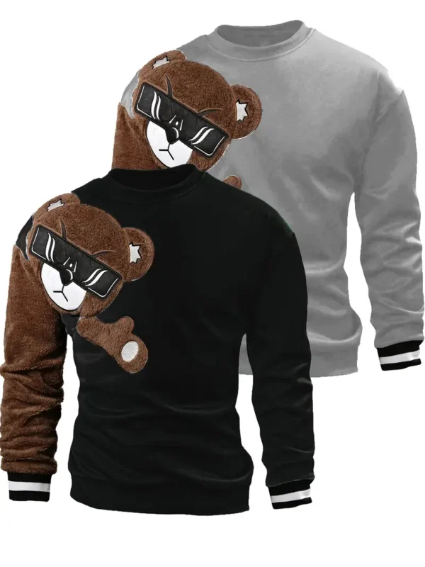 Nieuwe Cross-border Heren Casual Sport Hoodie 2-delig