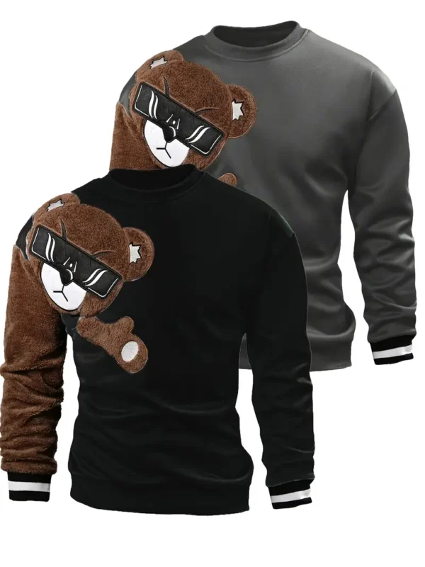 Nieuwe Cross-border Heren Casual Sport Hoodie 2-delig