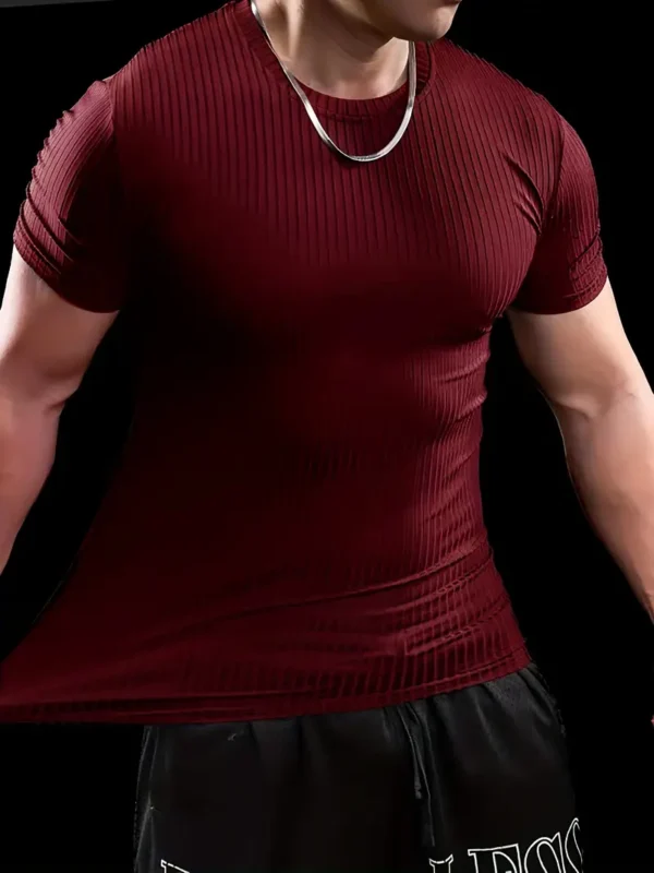 4 stuks Casual Korte Mouw T-Shirts voor Heren - Afbeelding 7