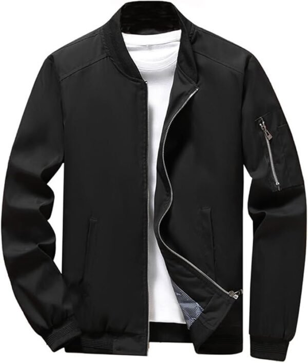 Bomberjack voor heren Lichtgewicht windjack Casual bovenkleding Sportkleding