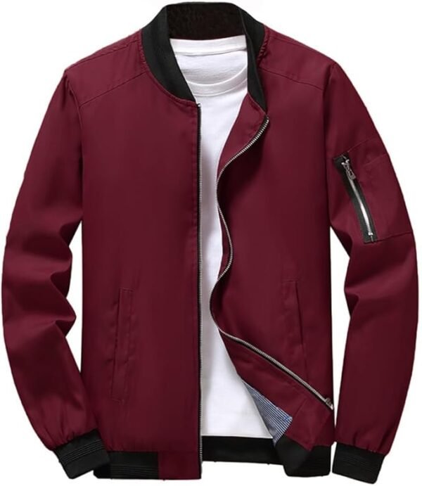 Bomberjack voor heren Lichtgewicht windjack Casual bovenkleding Sportkleding