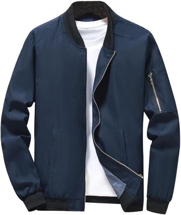 Bomberjack voor heren Lichtgewicht windjack Casual bovenkleding Sportkleding
