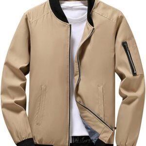 Bomberjack voor heren Lichtgewicht windjack Casual bovenkleding Sportkleding