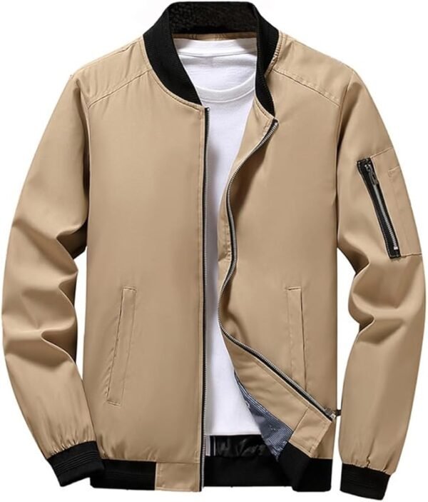 Bomberjack voor heren Lichtgewicht windjack Casual bovenkleding Sportkleding