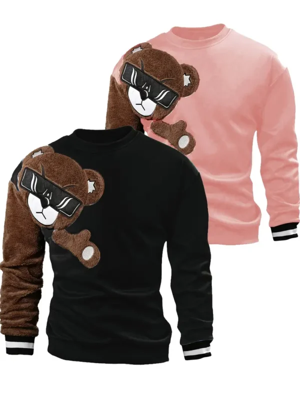 Nieuwe Cross-border Heren Casual Sport Hoodie 2-delig