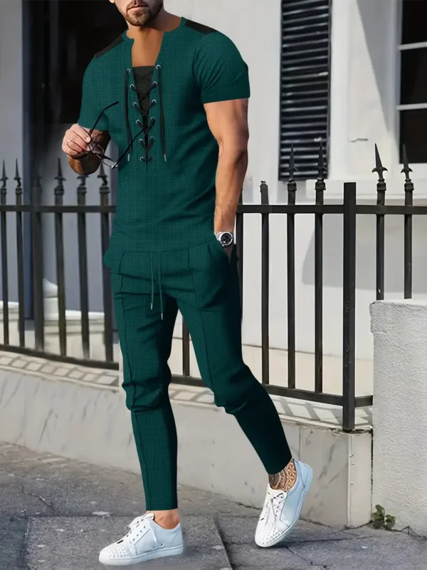 Set heren Shirt & broek Elegance - Afbeelding 4