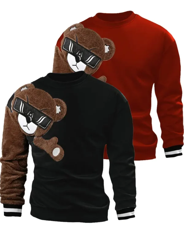 Nieuwe Cross-border Heren Casual Sport Hoodie 2-delig