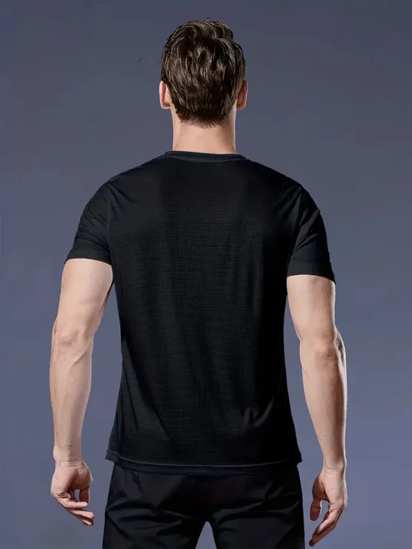12st Heren Lichtgewicht Sneldrogende Ronde Hals T-shirts - Afbeelding 4