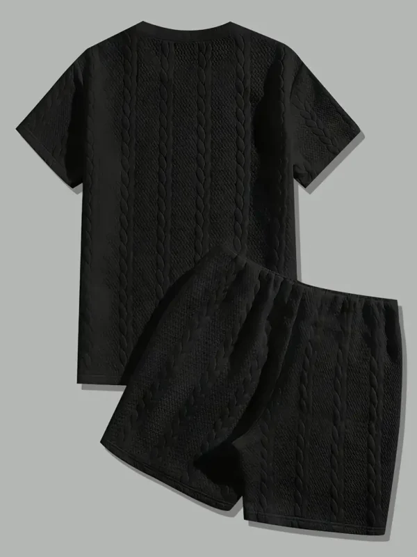 Zomer set, Heren Casual Sport Fitness Outfit - Afbeelding 4